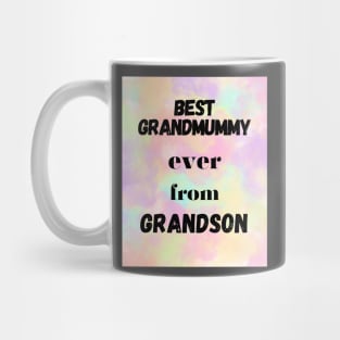 best grandmummy ever from grandson Mug